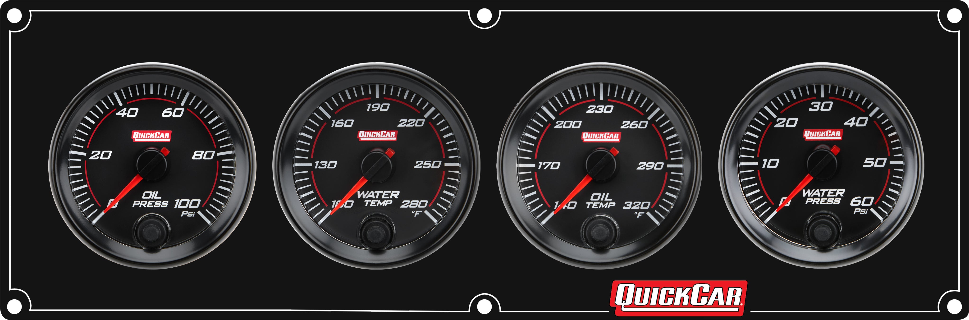 Quickcar Racing 69-4023 RedLine Panel 2-5/8in OP/WT/OT/WP Quickcar Racing 69-4023