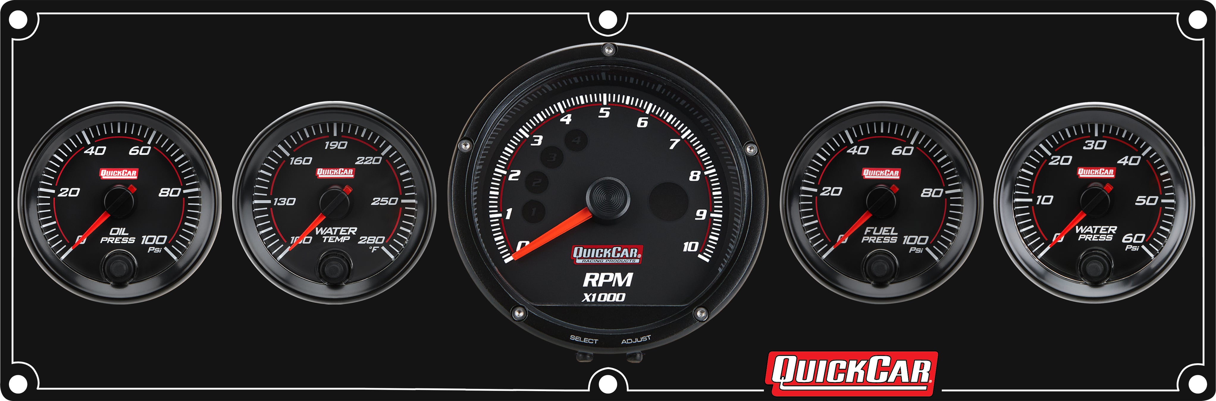 Quickcar Racing 69-4058 RedLine Panel 2-5/8in 4-1 OP/WT/FP100/WP Quickcar Racing 69-4058