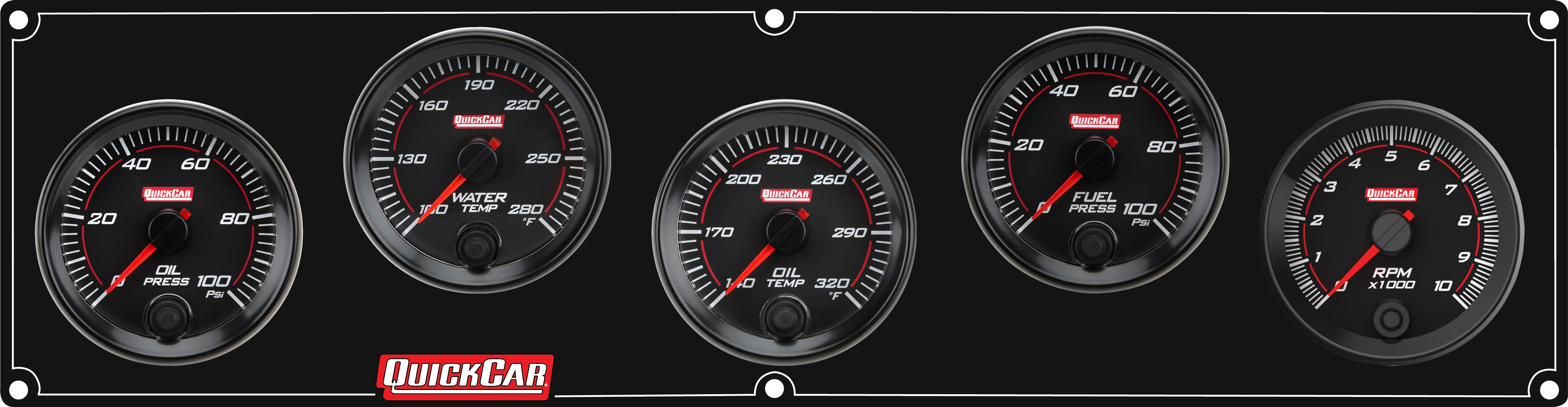 Quickcar Racing 69-4252 RedLine Panel 2-5/8in 4-1 OP/WT/OT/FP100 Quickcar Racing 69-4252