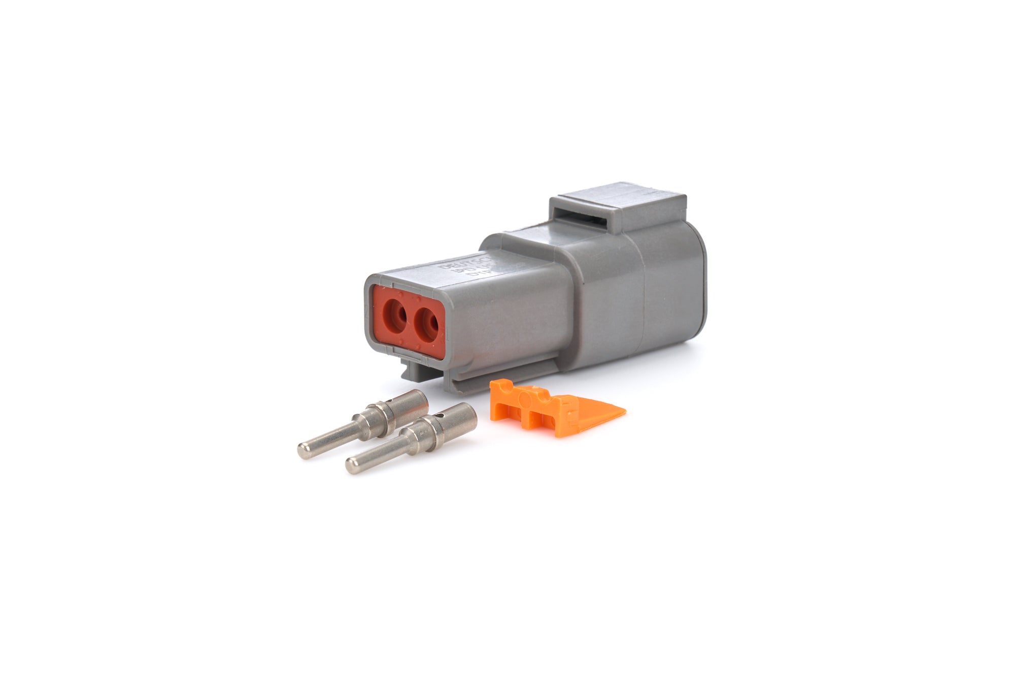 Quickcar Racing 71-221 Plug Deutsch 2 Pin Receptacle DTP Quickcar Racing 71-221