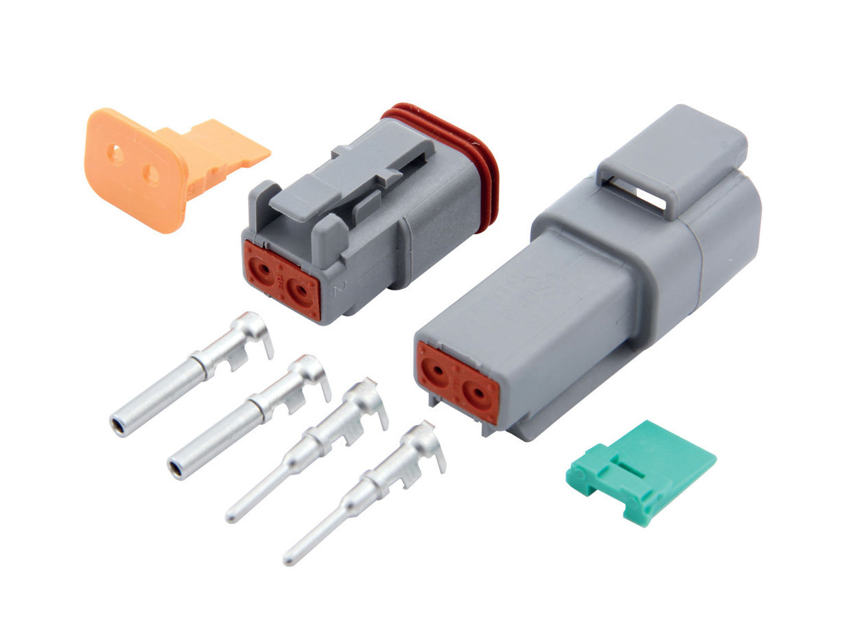 Quickcar Racing 71-322 Deutsch Connector - 2-Pin Quickcar Racing 71-322