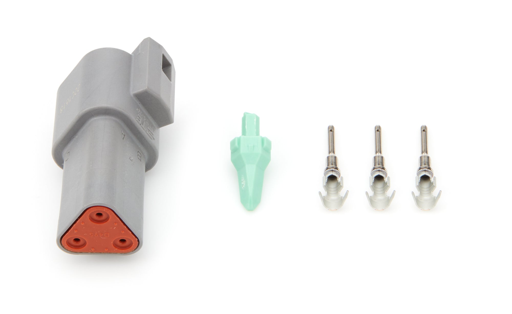 Quickcar Racing 71-331 Plug Deutsch 3 Pin Receptacle Quickcar Racing 71-331