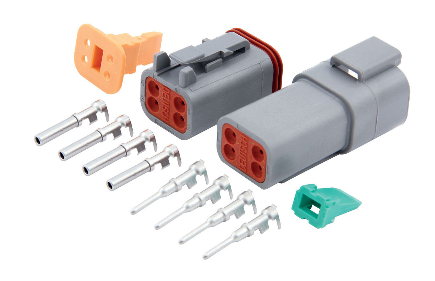 Quickcar Racing 71-342 Deutsch Connector - 4-Pin Quickcar Racing 71-342