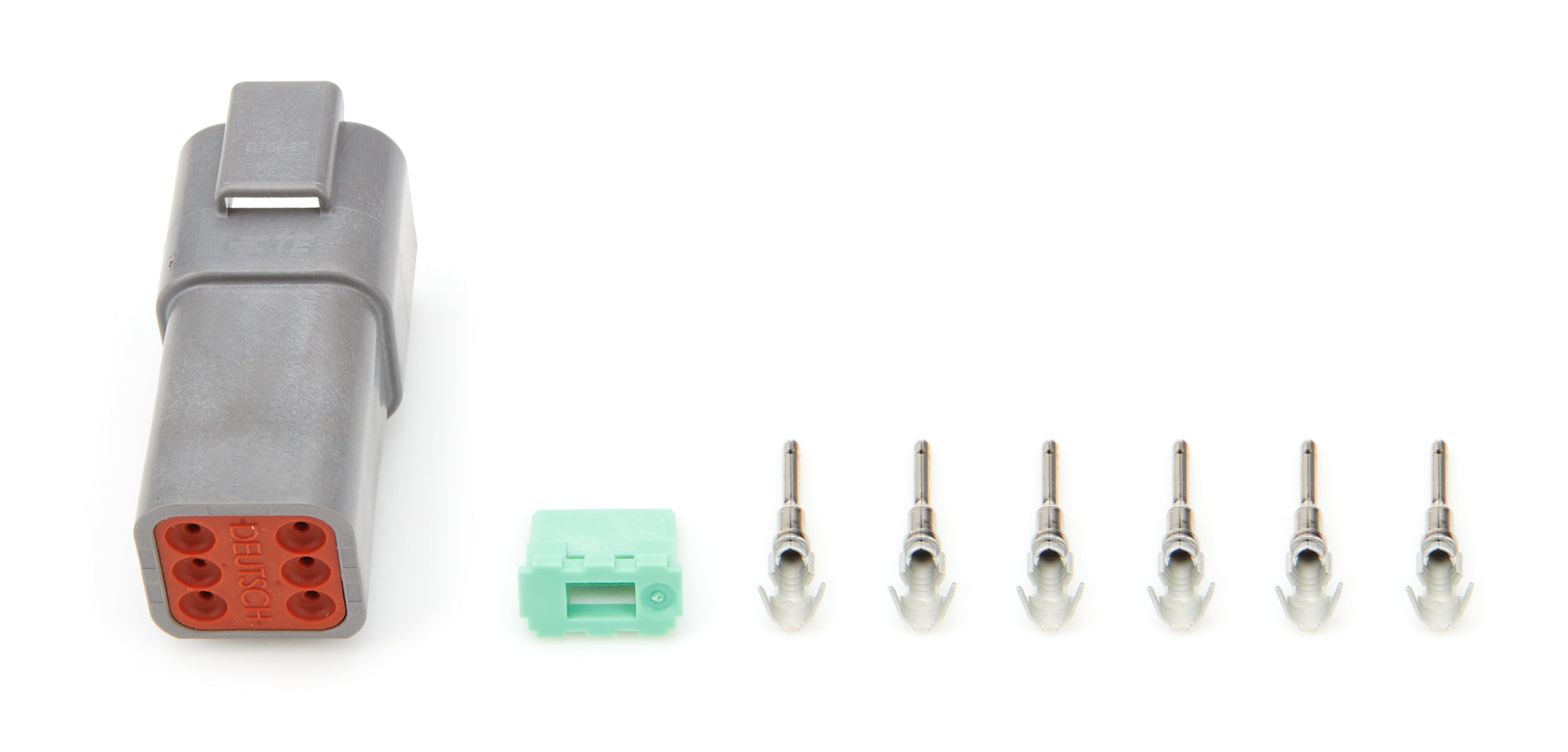 Quickcar Racing 71-361 Plug Deutsch 6 Pin Receptacle Quickcar Racing 71-361