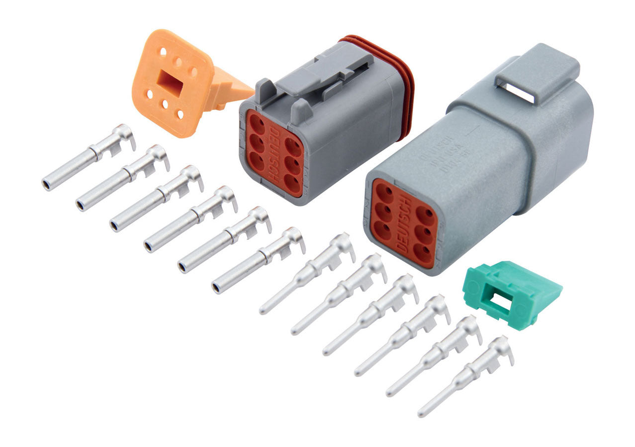 Quickcar Racing 71-362 Deutsch Connector - 6-Pin Quickcar Racing 71-362