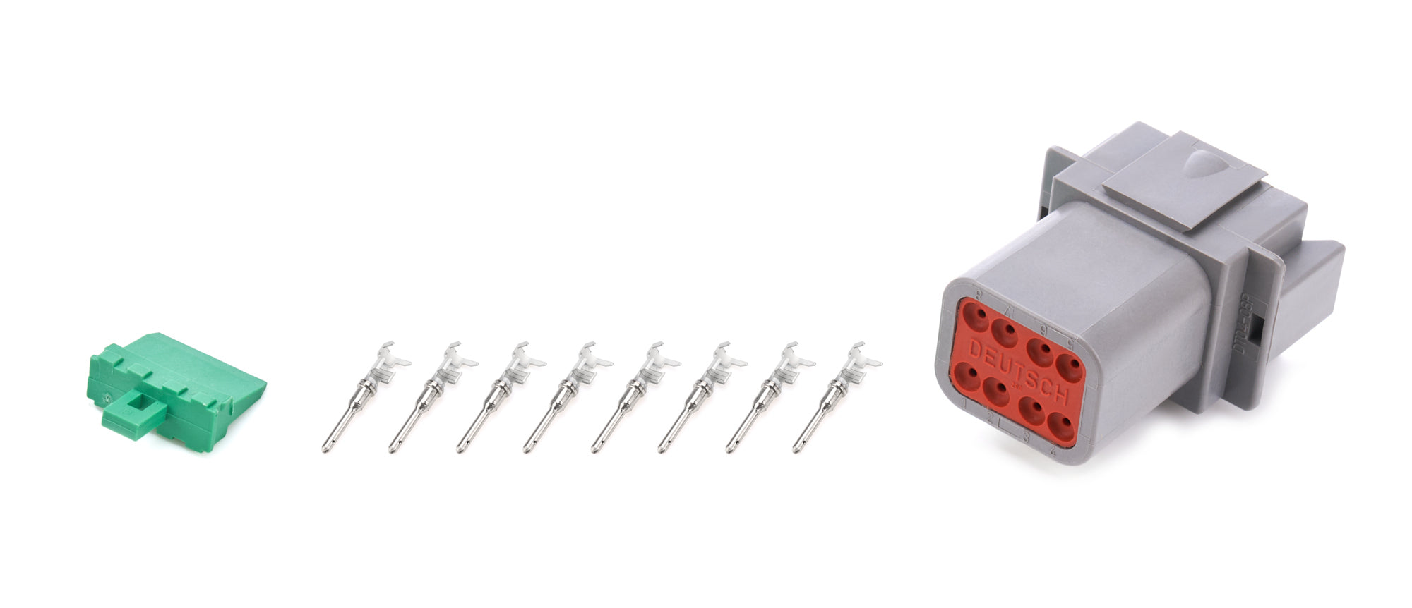 Quickcar Racing 71-381 Plug Deutsch 8 Pin Receptacle Quickcar Racing 71-381