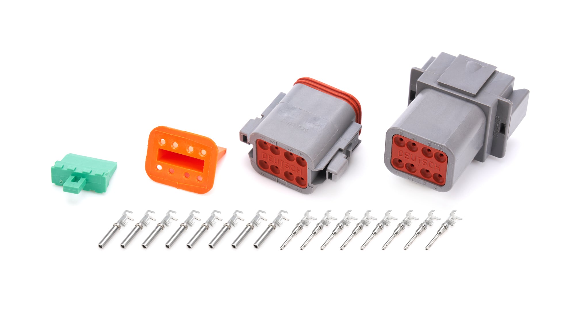 Quickcar Racing 71-382 Plug Deutsch 8 Pin Receptacle Quickcar Racing 71-382