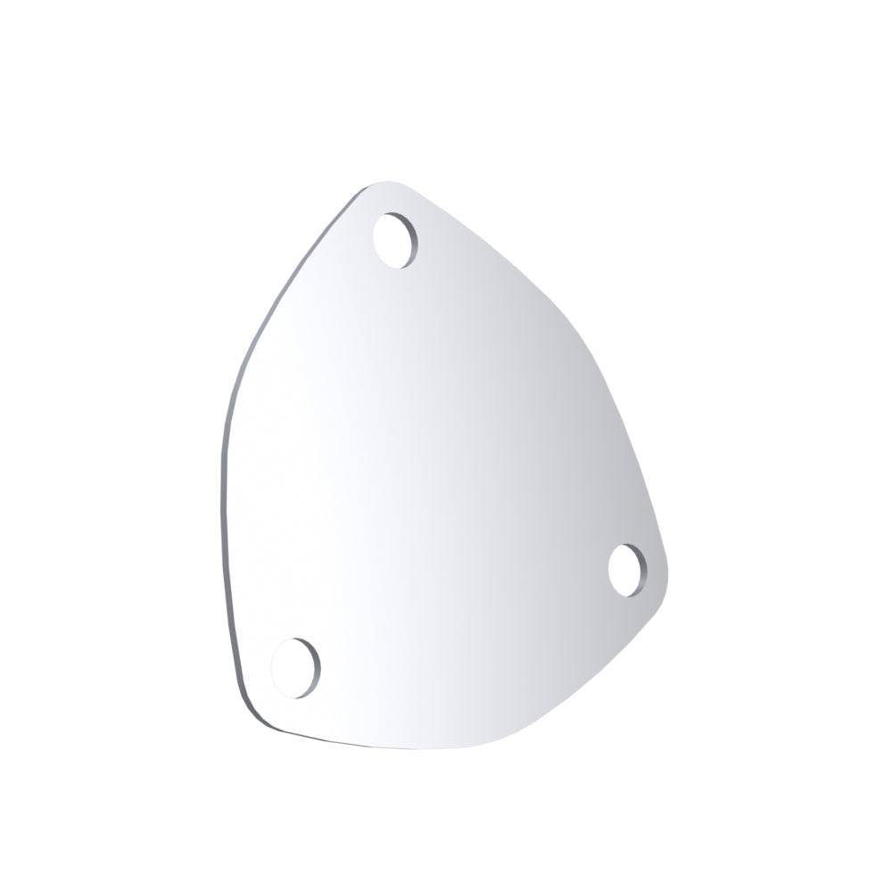 QTP 10300C 3.00 Inch 3 Bolt Cover P late QTP 10300C