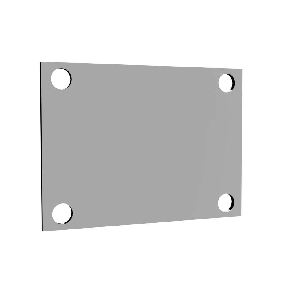 QTP 10338C Low Profile Oval 4 Bolt Cover Plate QTP 10338C