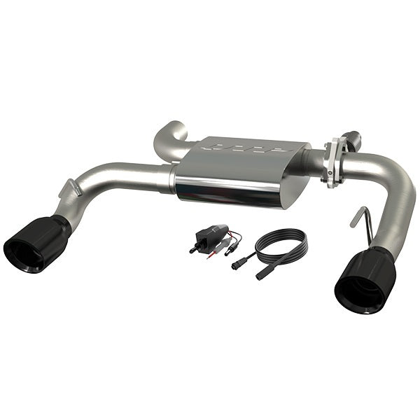 QTP 440521B 21-   Bronco 2.3/2.7L Screamer Muffler Kit QTP 440521B