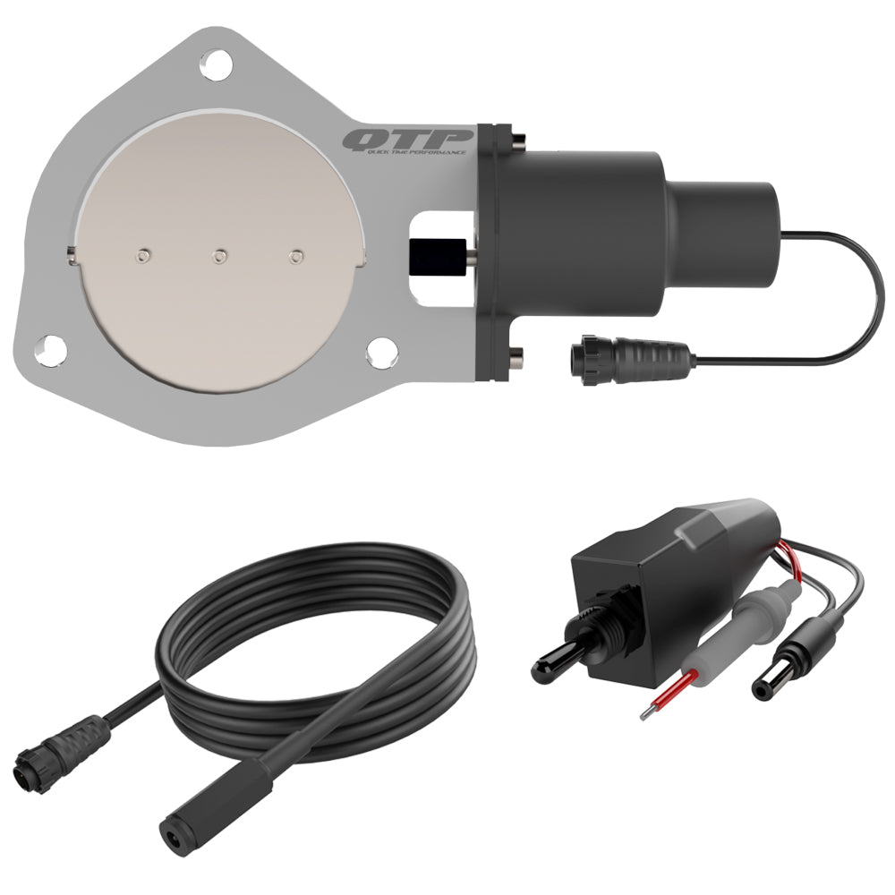 QTP QTEC40 4.00 Inch Electric E xhaust Cutout Valve QTP QTEC40
