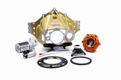 Quarter Master 10028591ZZ Bellhousing Kit SBC Crate 5.5in V-Drive 2d Quarter Master 10028591ZZ