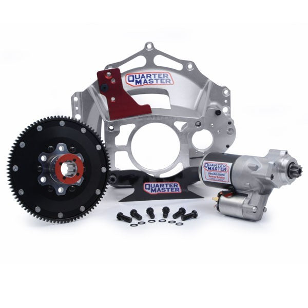 Quarter Master 120509124TM Bellhousing Kit Brinn Bert w/Top O/P Mount Quarter Master 120509124TM
