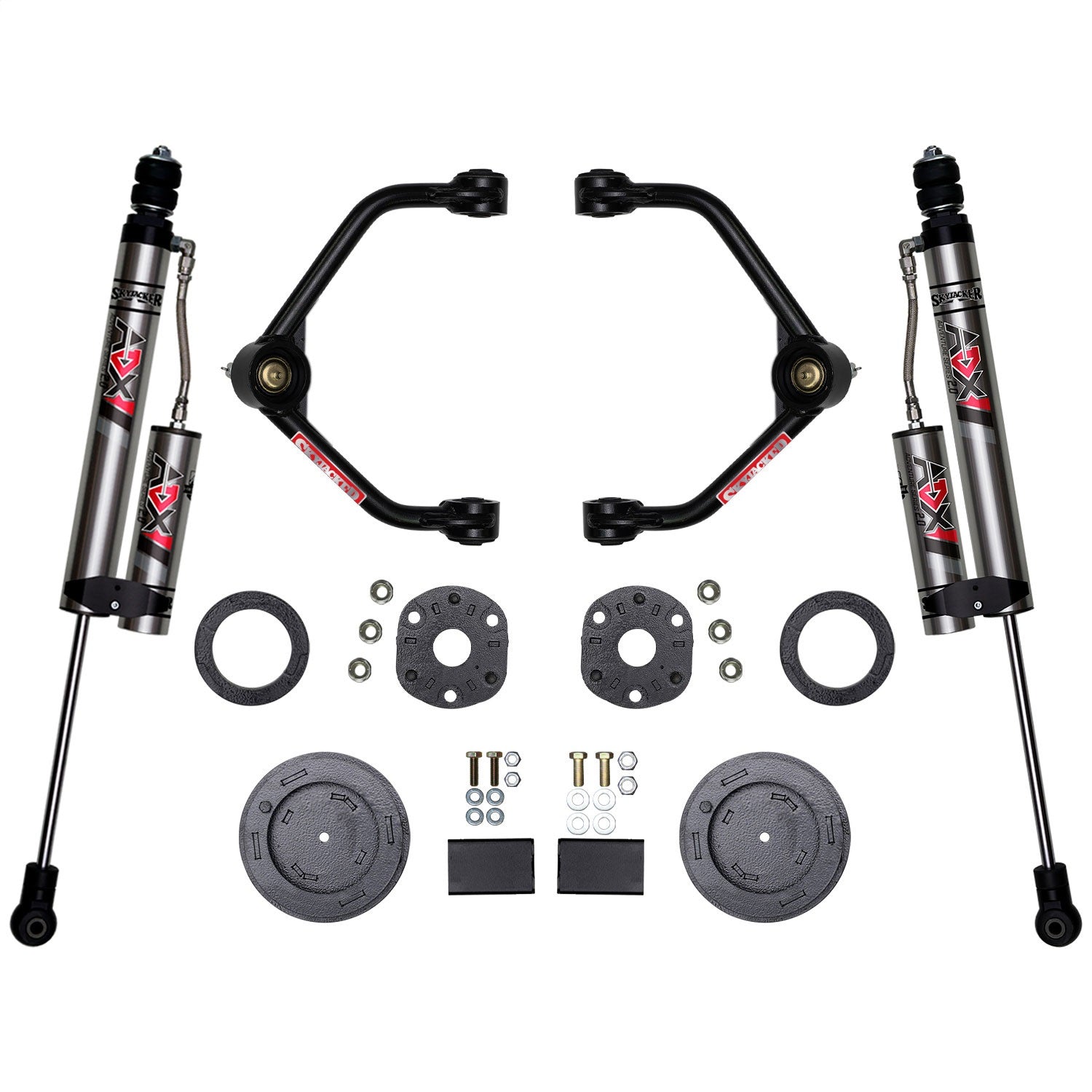 Skyjacker R1930KX 3 in. Suspension Lift Kit With ADX 2.0 Remote Reservoir Shocks. Skyjacker R1930KX