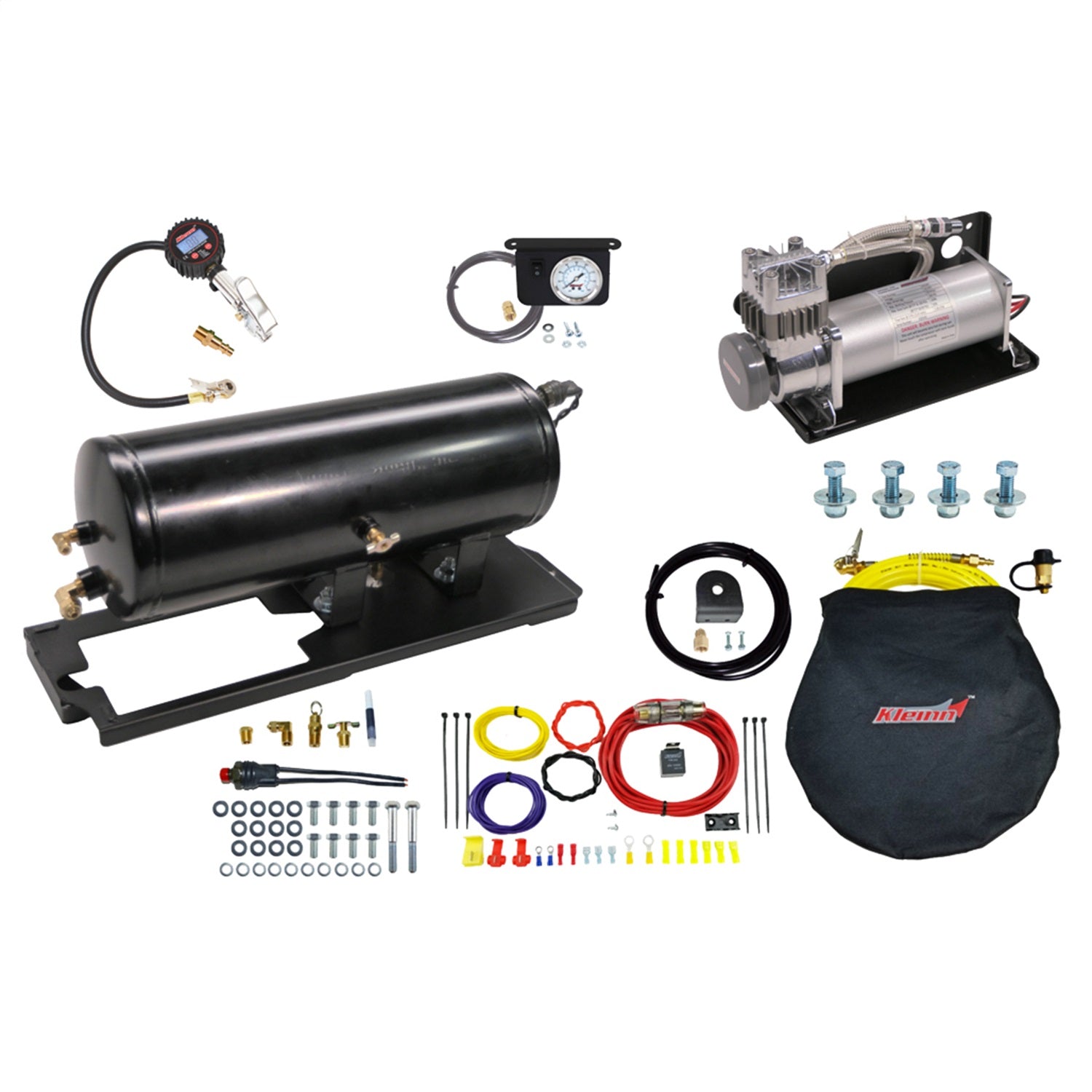 Kleinn Automotive Air Horns RAMHDOBA-6450 AirHornCompressorKit Kleinn Automotive Air Horns RAMHDOBA-6450