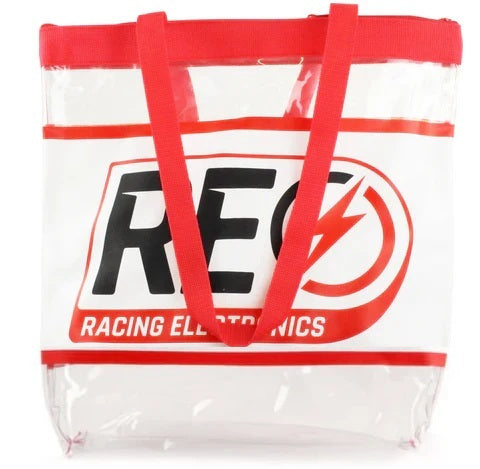 Racing Electronics CTOTE Bag Large Clear w/Handle Racing Electronics CTOTE