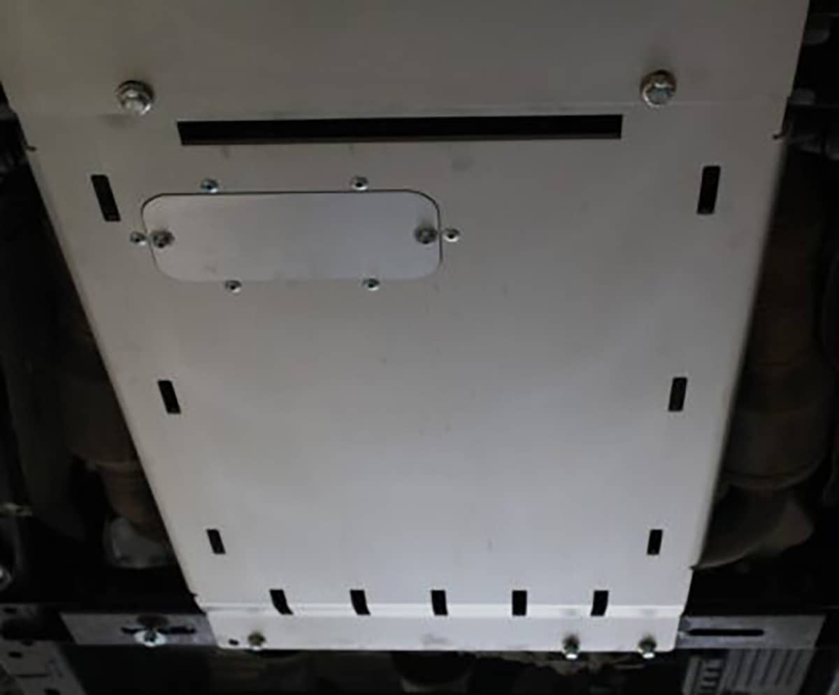 RCI F150-09-TRANS-ALRAW TRANSMISSION SKID PLATE 09-PRESENT F-150 1/4" 5052 ALUMINUM RAW METAL RCI F150-09-TRANS-ALRAW