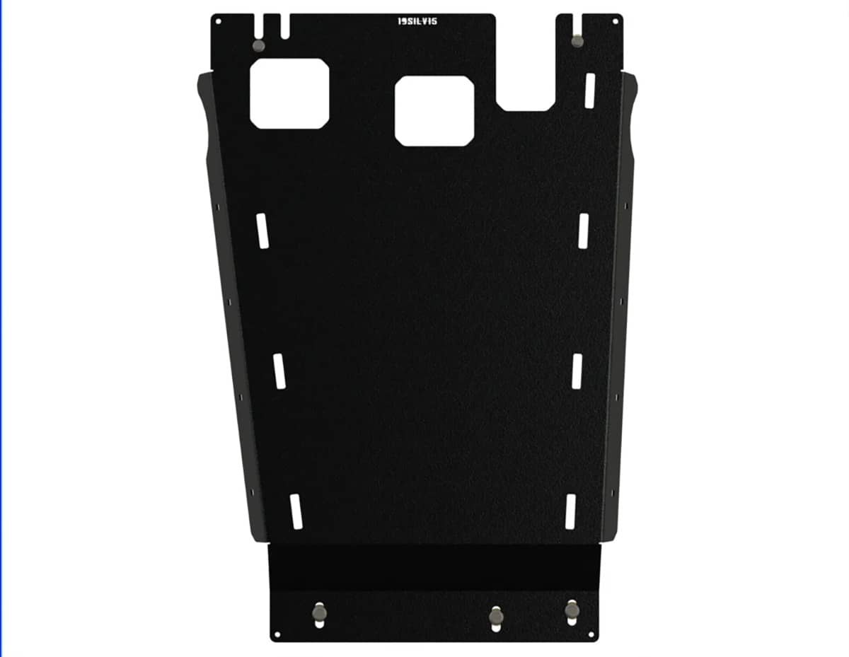 RCI SLVRD-19-TRANS-STBK Transmission Skid Plate | 19-Present Silverado - 10 Gauge Steel - Black Powder Coat RCI SLVRD-19-TRANS-STBK