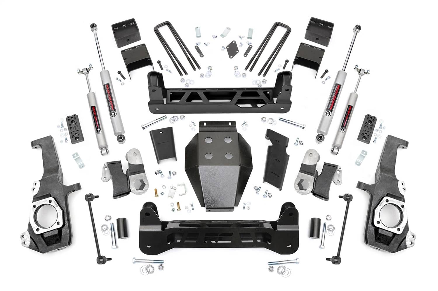 Rough Country 10230A 5" LIFT KIT WITH N3 SHOCKS 20-26 GM HD W/O OVERLOADS (EXC AT4X/ZR2) Rough Country 10230A