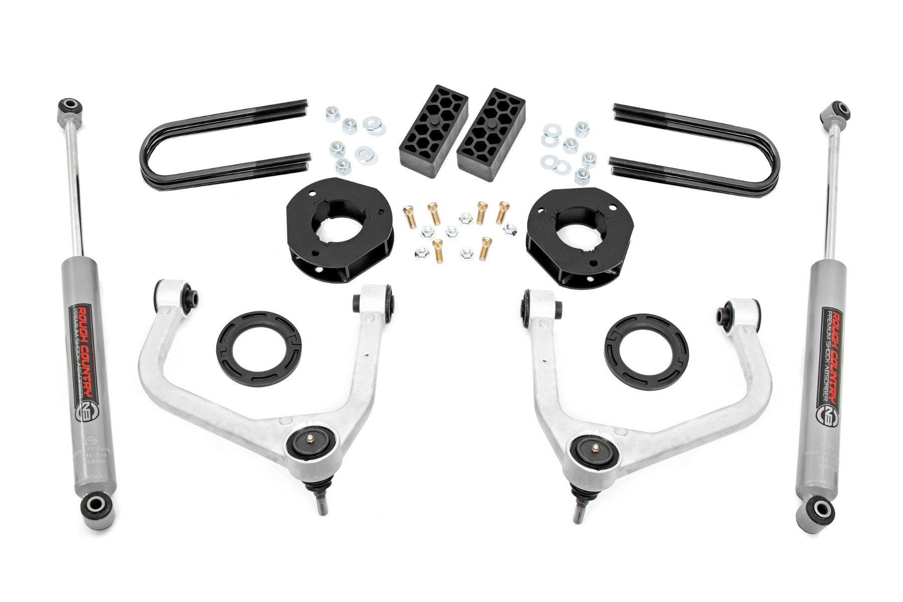 Rough Country 110430 3.5" LIFT KIT 25-26 CHEV 1500 (EXC TRAIL BOSS/ZR2) Rough Country 110430