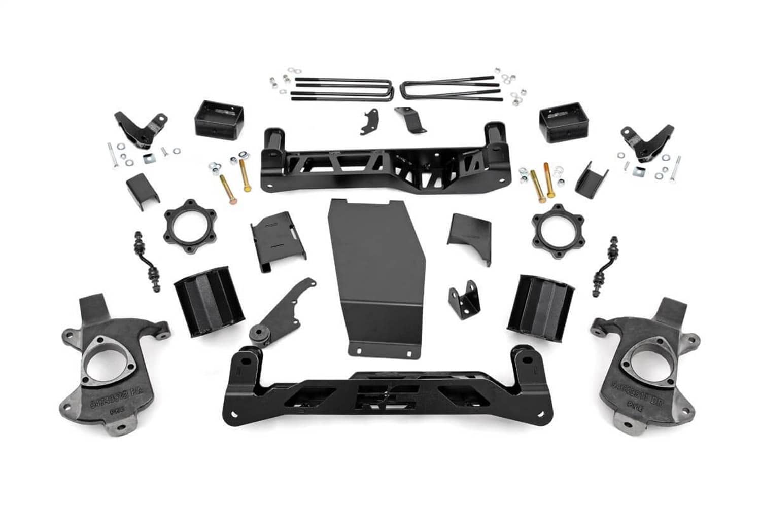 Rough Country 17901 LIFT KIT 5" 14-18 GMC 1500 DENALI W/ STAMPED/ALUM UCA Rough Country 17901