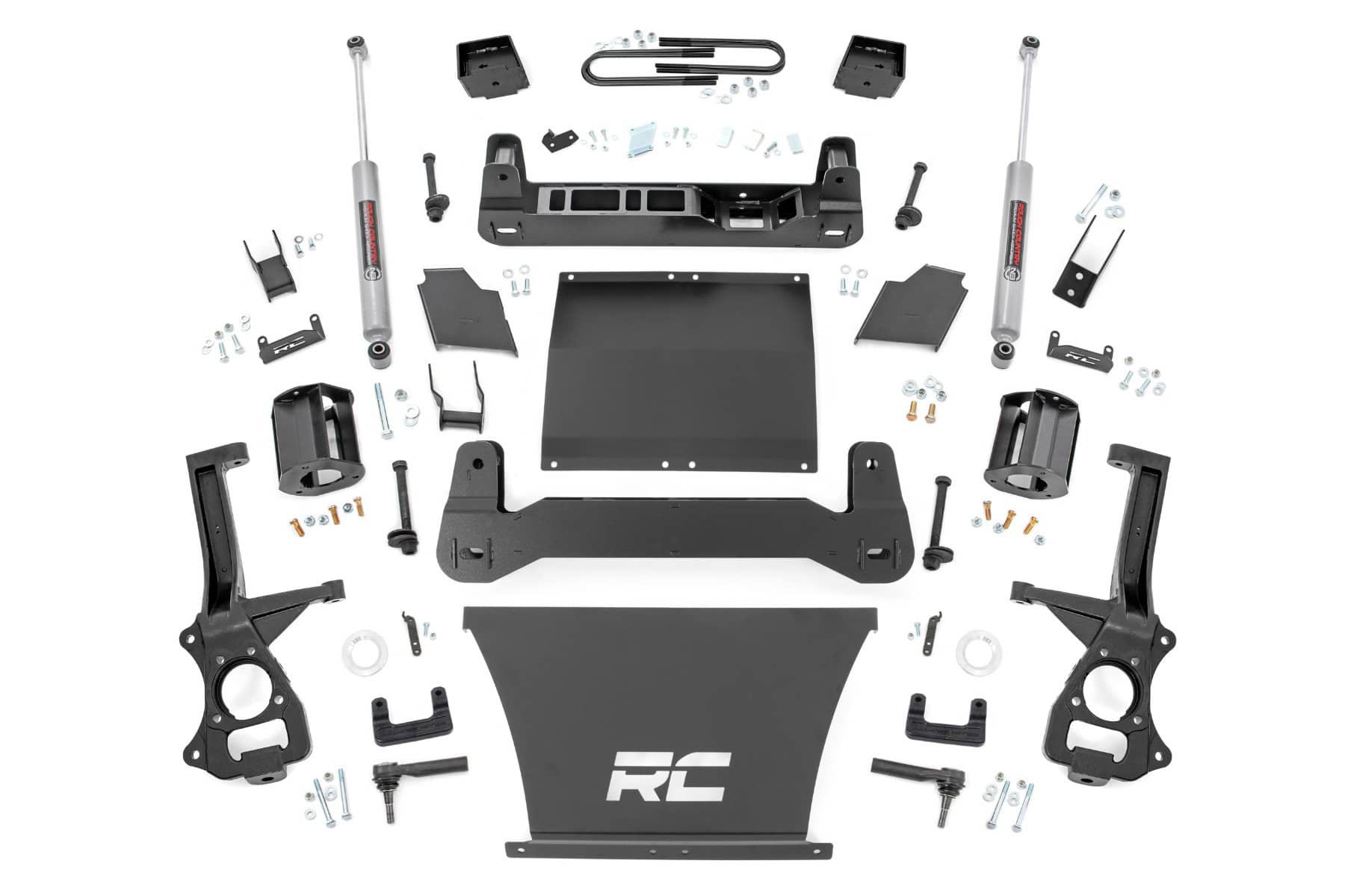 Rough Country 21630_A 6" LIFT KIT | MONO REAR LEAF | 25-26 SILVERADO 1500 4WD Rough Country 21630_A