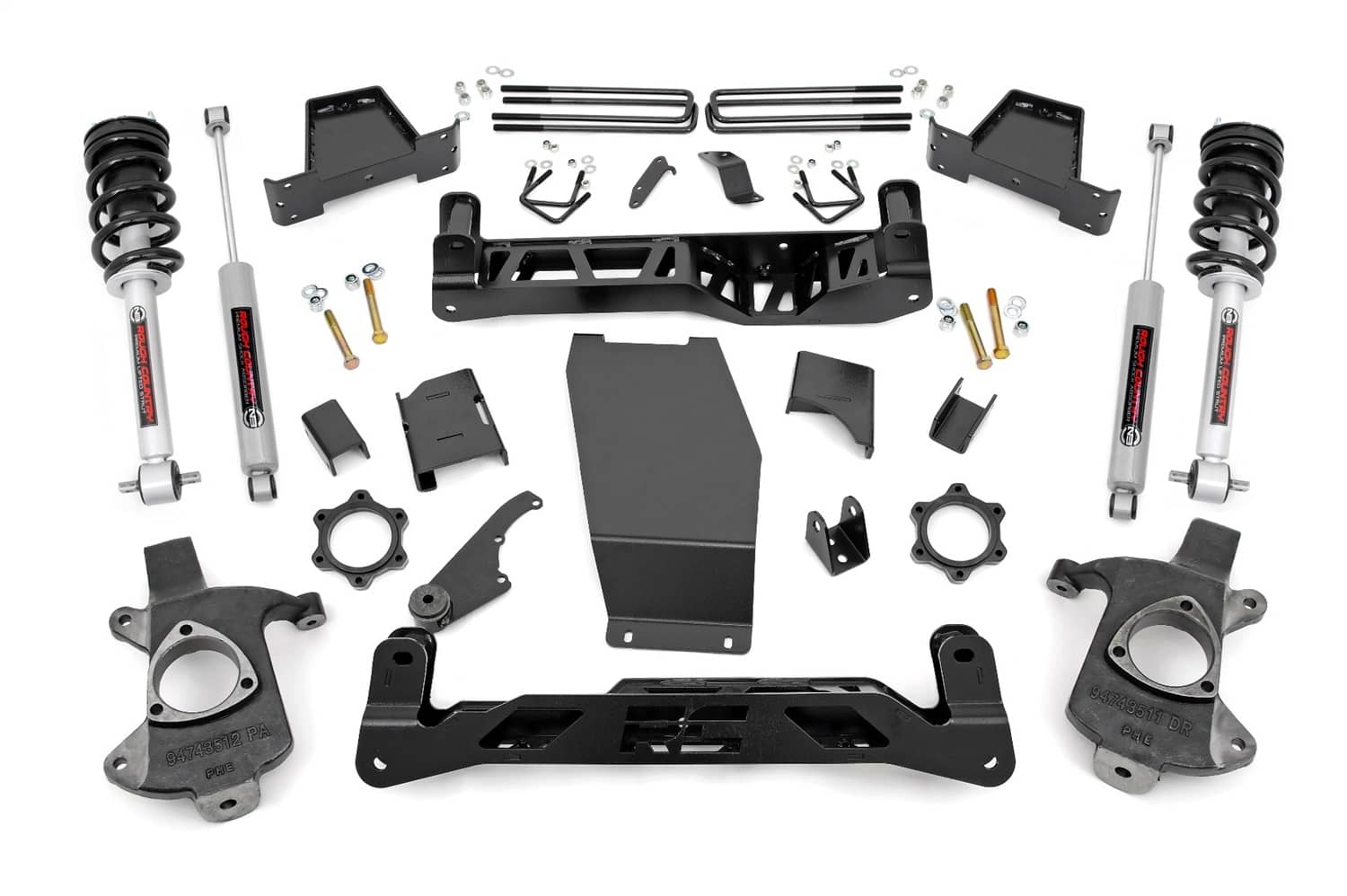 Rough Country 22732 LIFT KIT 6" 14-18 GM 1500 W/ STAMPED/ ALUM. UCA Rough Country 22732