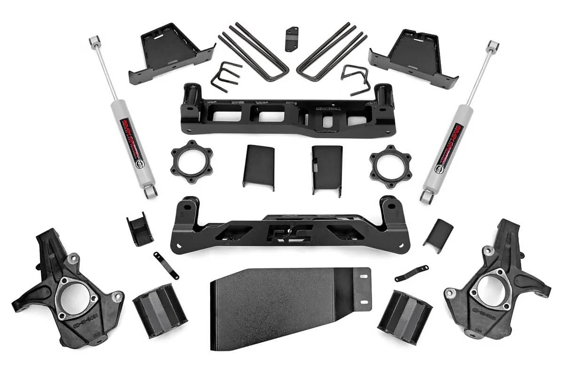 Rough Country 23630 LIFT KIT 6" 07-13 GM 1500 4WD Rough Country 23630
