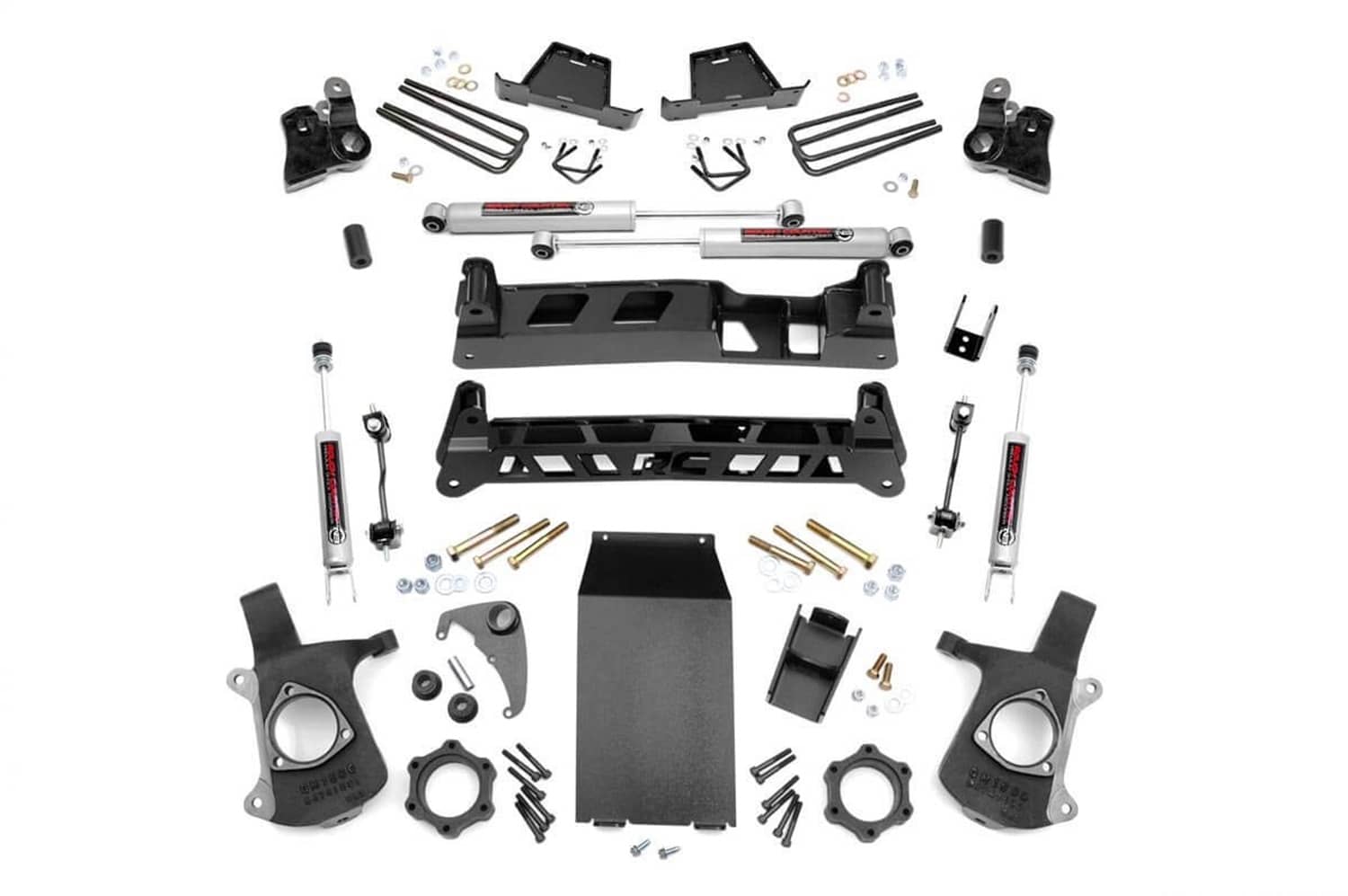 Rough Country 25830 4'' LIFT KIT 06 SIERRA 1 Rough Country 25830