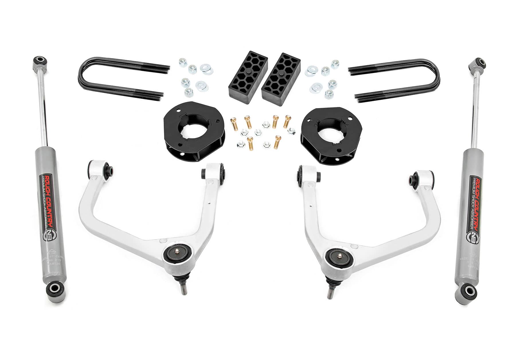 Rough Country 28230_A 3.5" LIFT KIT | MONO REAR LEAF | 25-26 SILVERADO 1500 Rough Country 28230_A