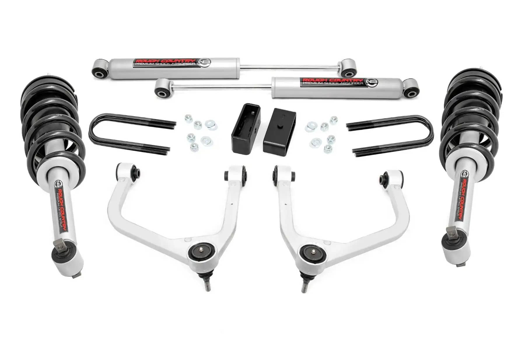 Rough Country 28231 3.5" LIFT KIT 19-24 CHEV 1500 GAS W/REAR MONO LEAF (EXC TRAILBOSS/ZR2) Rough Country 28231