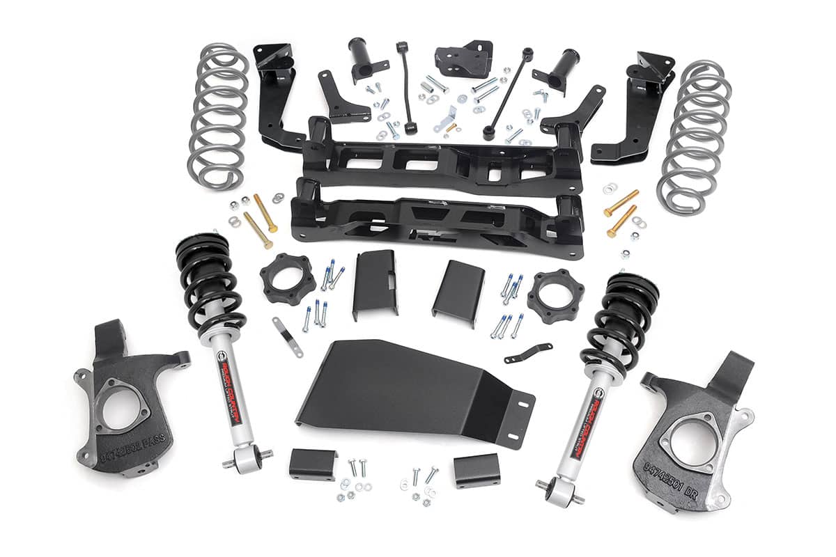 Rough Country 28701 7 Inch Lift Kit | N3 Struts | Chevy/GMC SUV 1500 2WD/4WD (2007-2014) Rough Country 28701