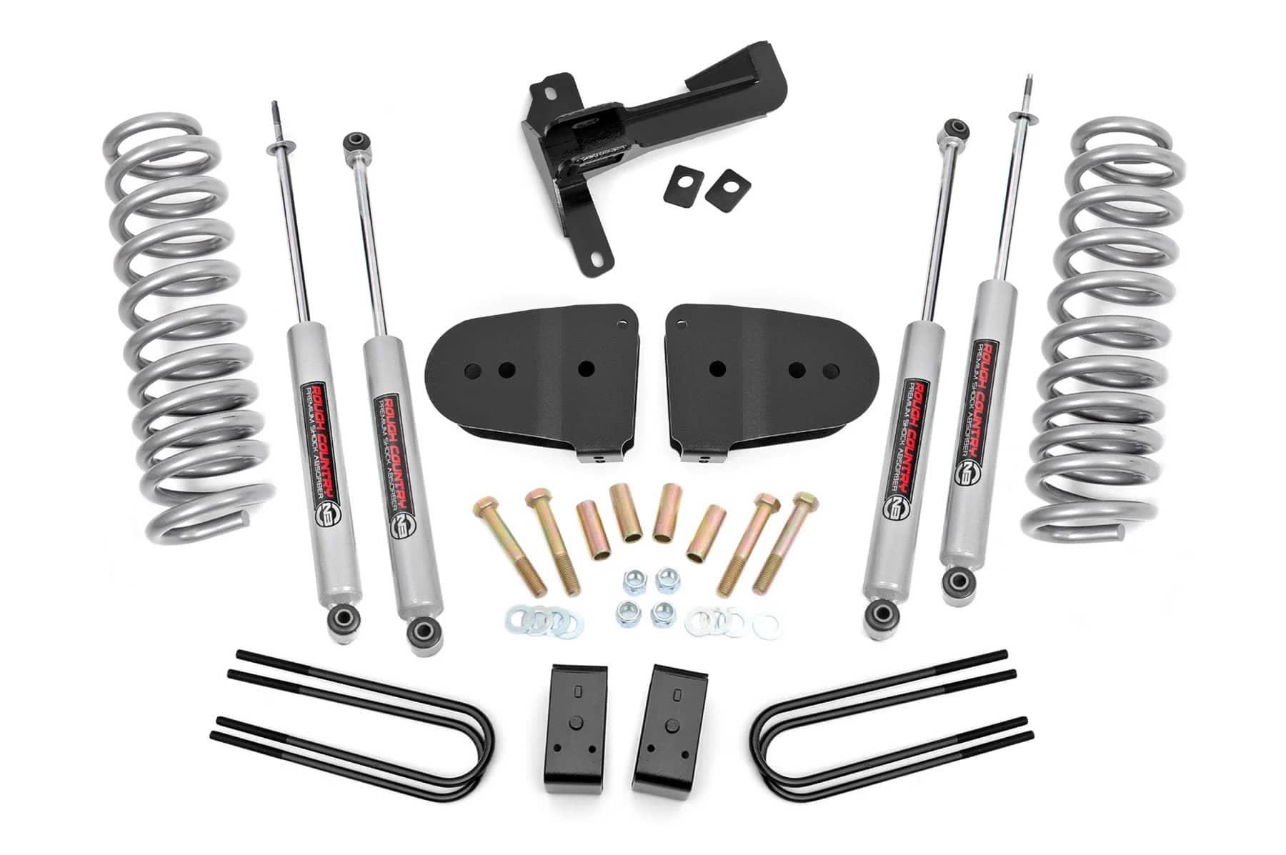 Rough Country 43630 3 Inch Lift Kit | N3 | Front Diesel Coils | Ford F-250 Super Duty 4WD (2023) Rough Country 43630