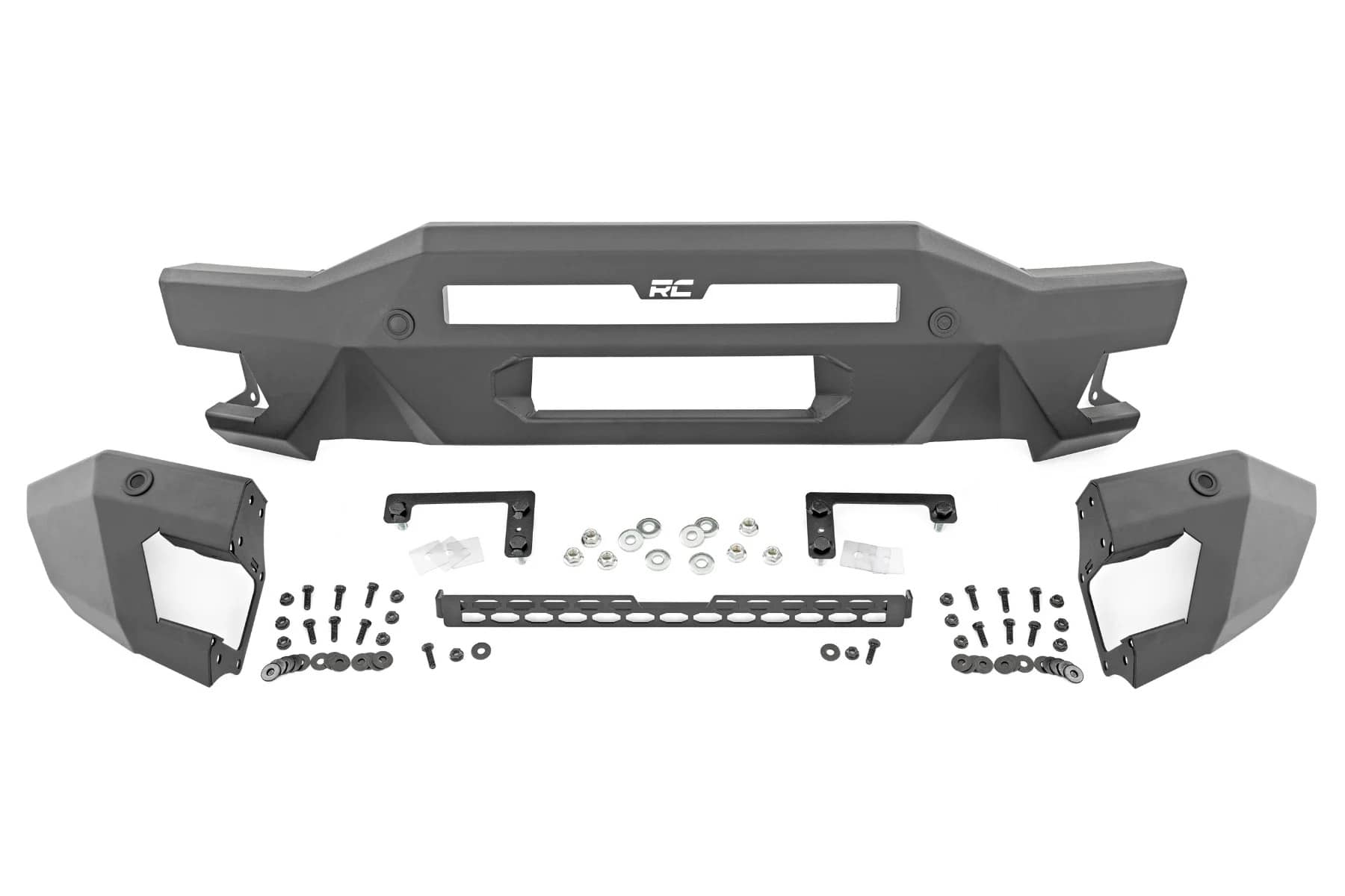Rough Country 51073 Front Bumper | Modular | Full Wings | Ford Bronco 4WD (2021-2024) Rough Country 51073