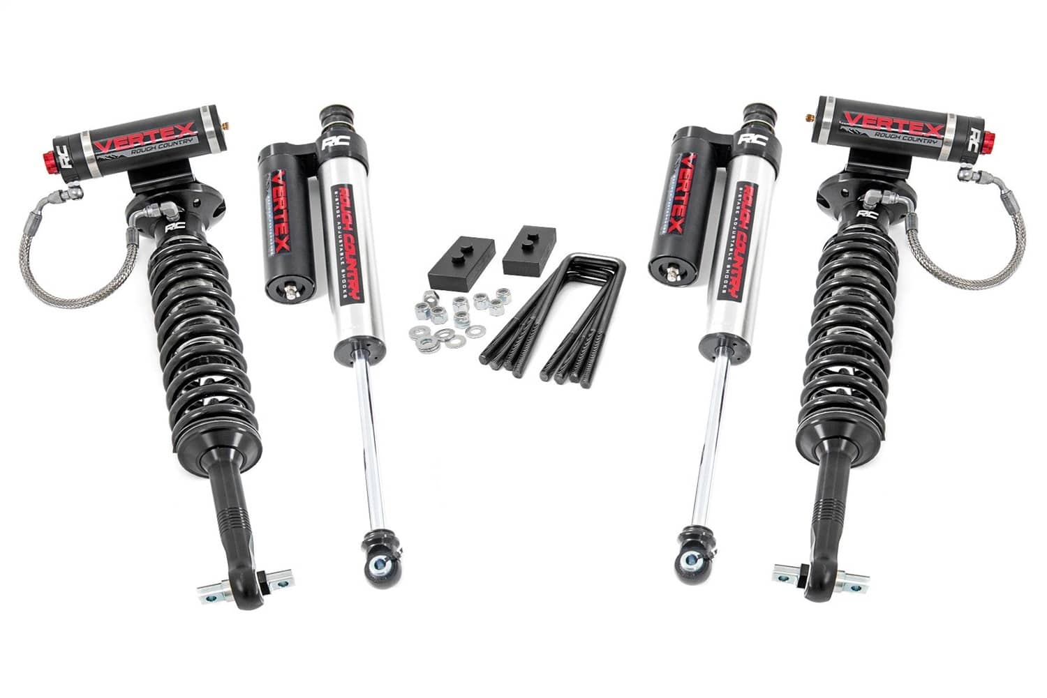 Rough Country 58650 2" LIFT KIT WITH VERTEX SHOCKS 21-25 F150 Rough Country 58650