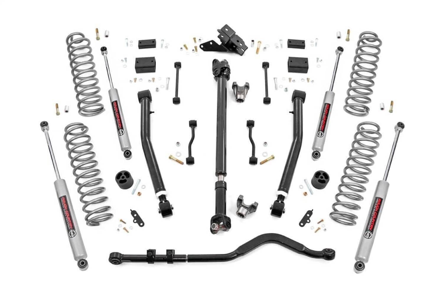Rough Country 62830 3.5" LIFT KIT 18-23 WRANGLER JL 2-DOOR Rough Country 62830
