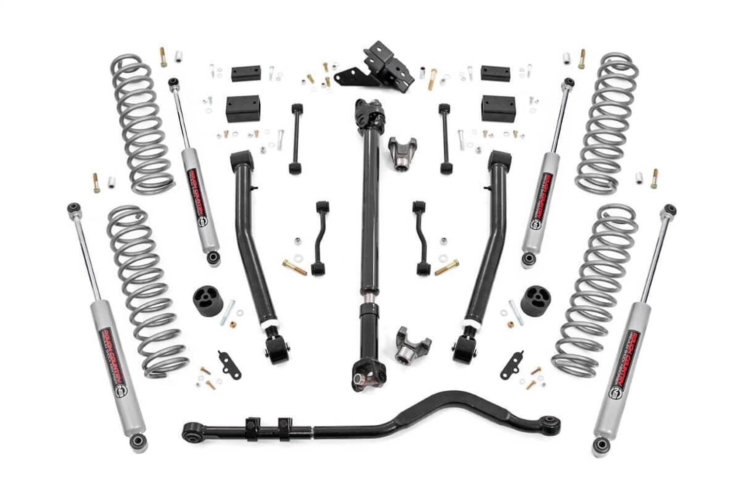 Rough Country 65531 3.5" LIFT KIT 18-23 WRANGLER JL 4-DOOR Rough Country 65531