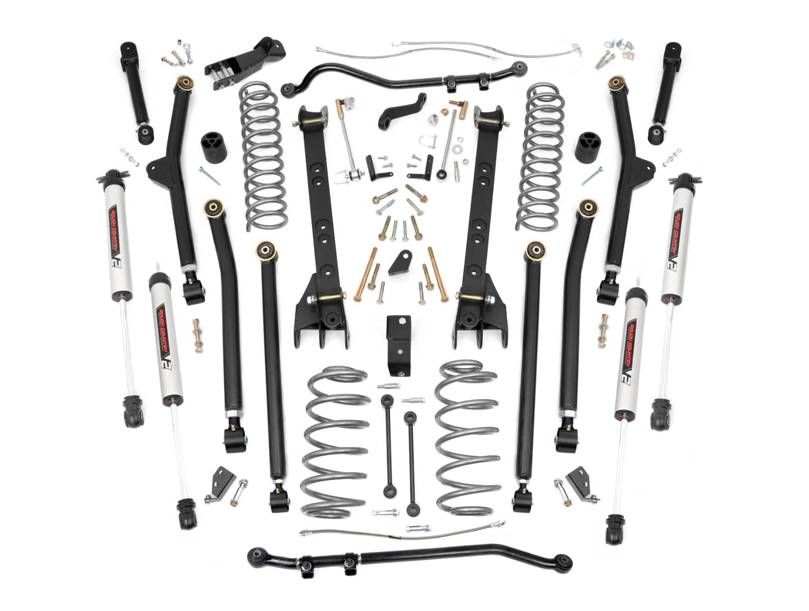 Rough Country 66370 4" LONG ARM LIFT KIT 97-06 WRANGLER Rough Country 66370
