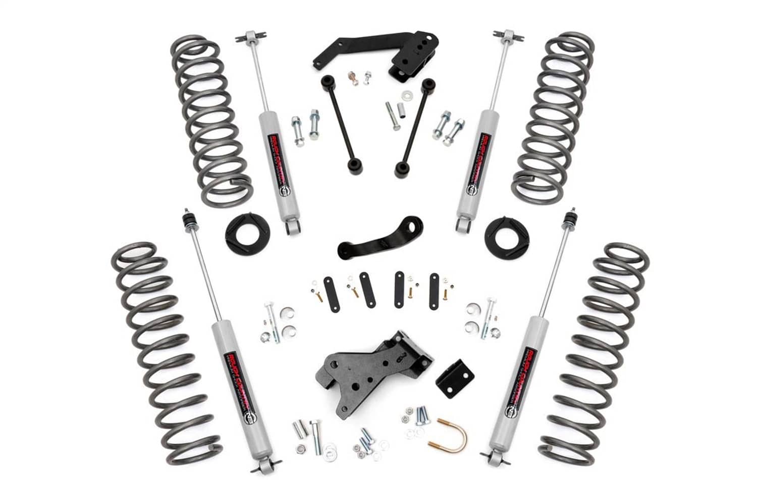 Rough Country 68230 4" LIFT KIT 07-18 WRANGLER JK 2-DOOR Rough Country 68230