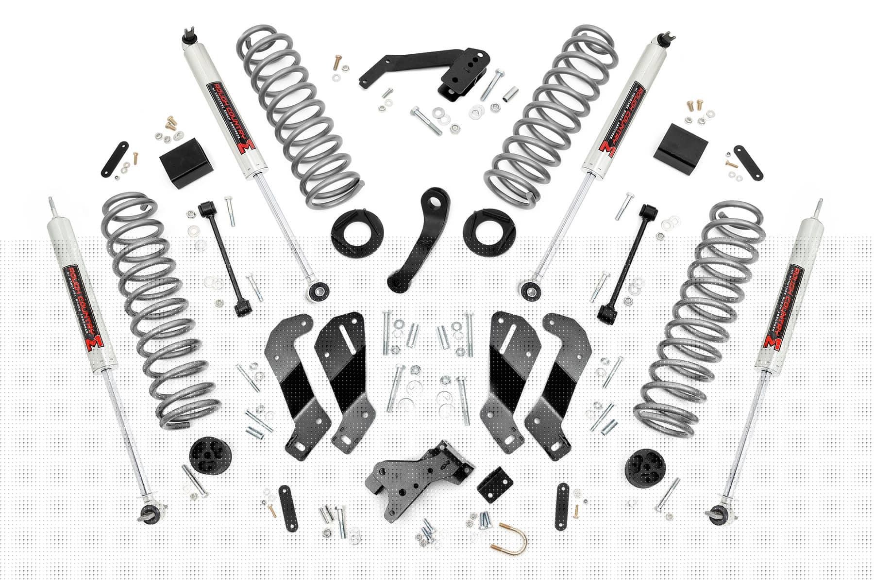 Rough Country 69340 3.5 Inch Lift Kit | M1 | Jeep Wrangler JK 4WD (2007-2018) Rough Country 69340