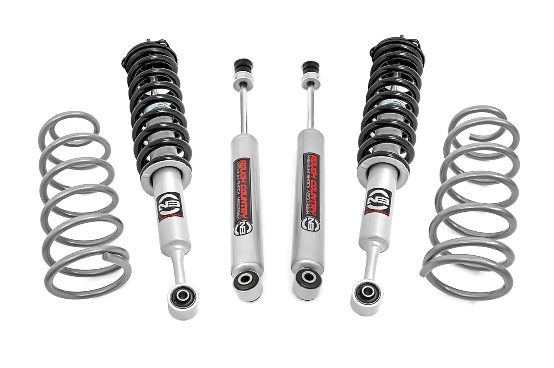 Rough Country 76031 03-09 Toyota 4 Runner / 07-14 FJ Cruiser      3in suspension lift kit N3 struts, N3 Shocks Rough Country 76031