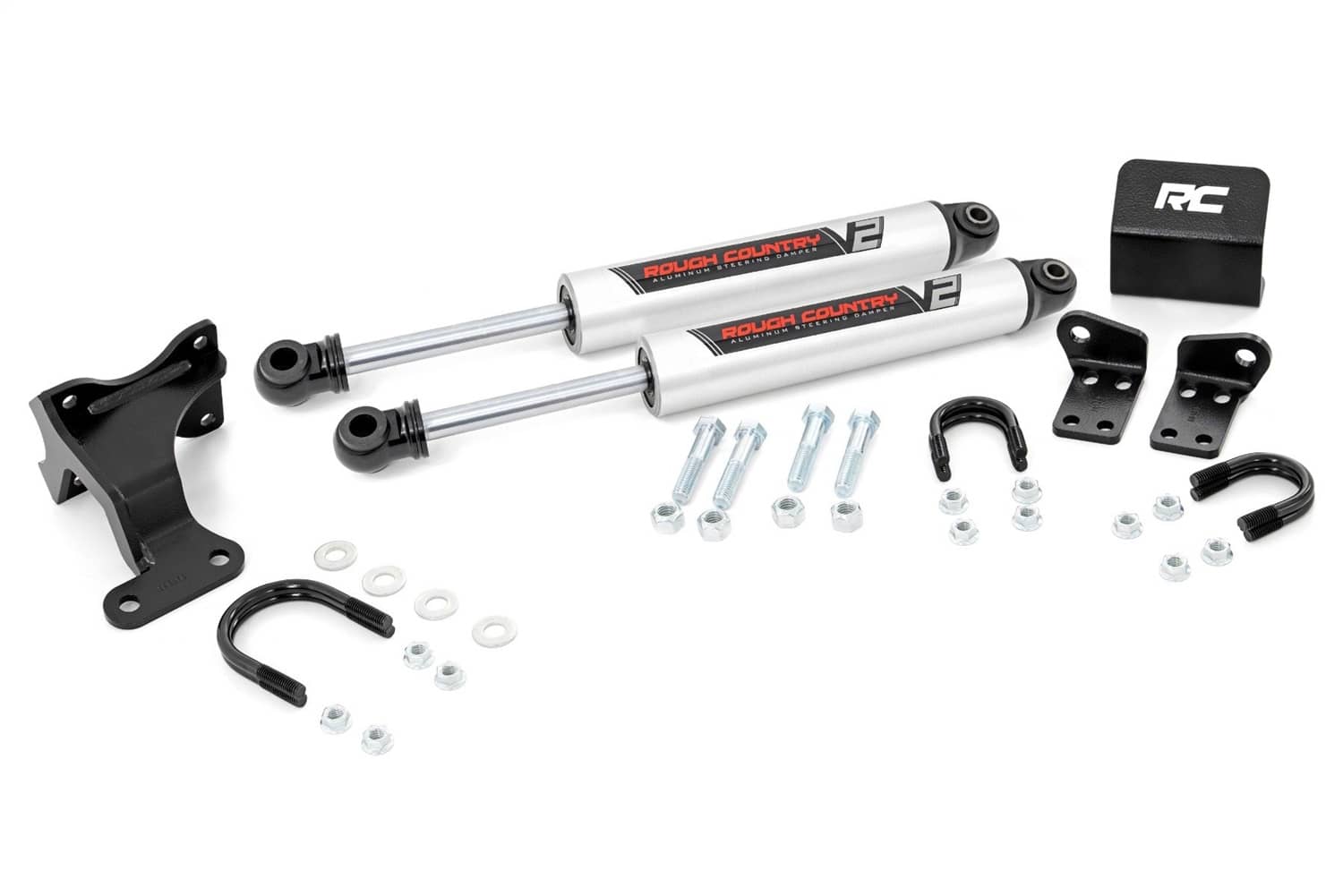 Rough Country 8734970 V2 STEERING STABILIZER Rough Country 8734970