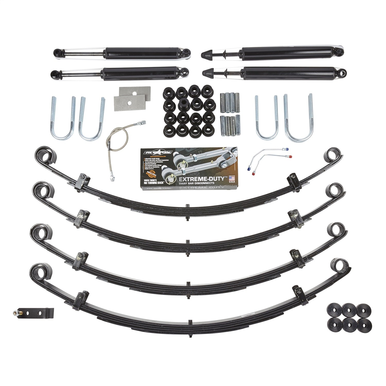 Rubicon Express RE5505 Suspension Lift Kit w/Shocks Rubicon Express RE5505