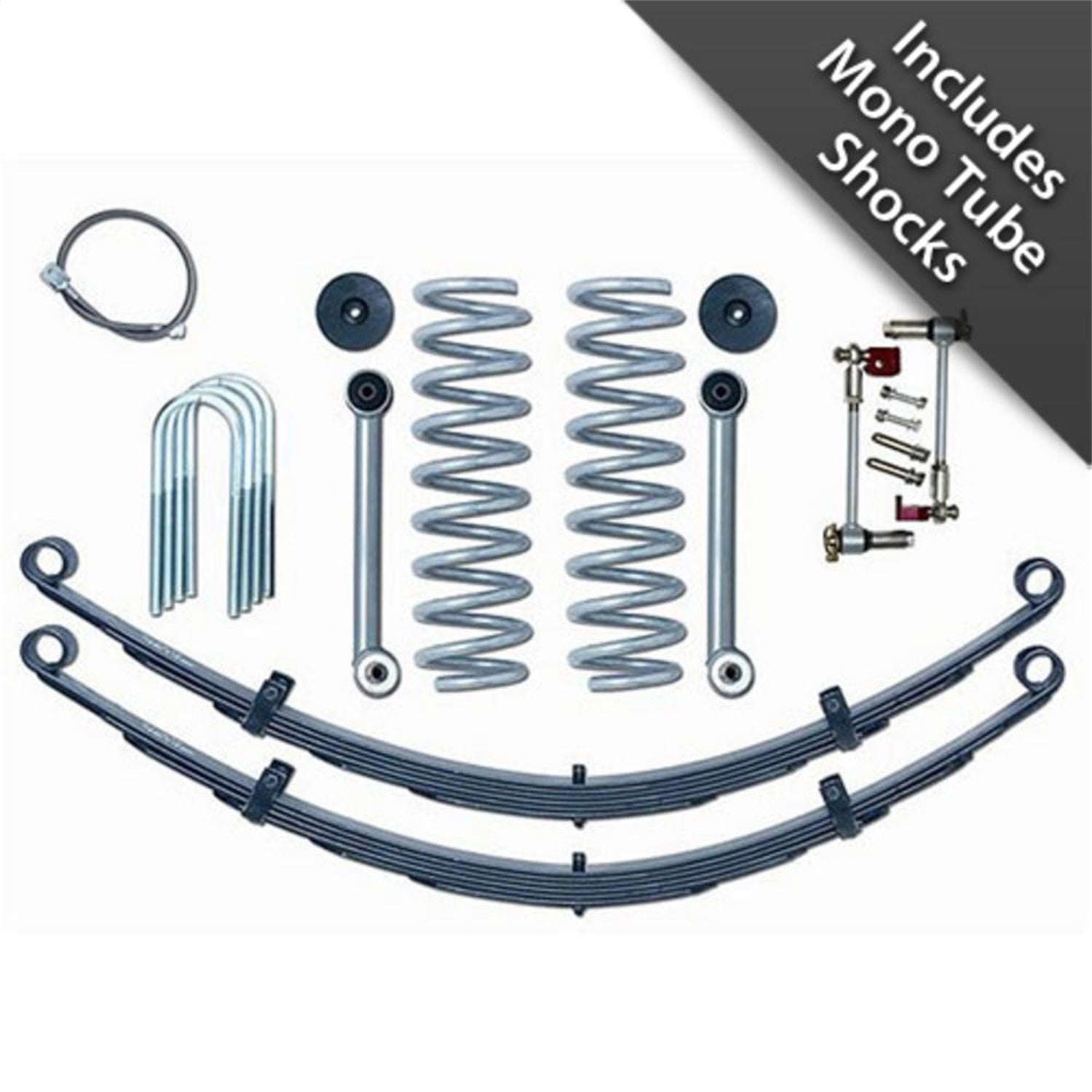 Rubicon Express RE6030M Super-Flex Suspension Lift Kit w/Shocks Rubicon Express RE6030M