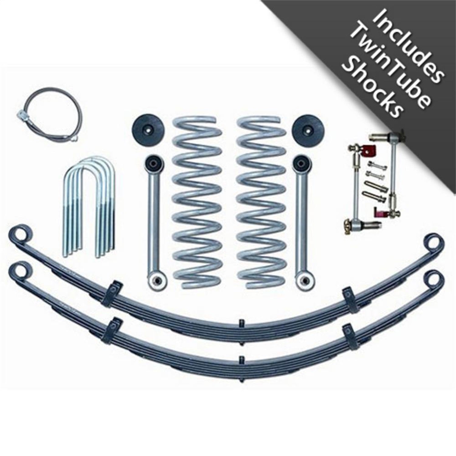 Rubicon Express RE6030T Super-Flex Suspension Lift Kit w/Shocks Rubicon Express RE6030T