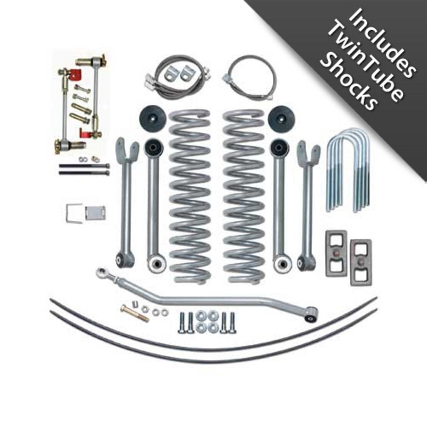 Rubicon Express RE6111T Super-Flex Suspension Lift Kit w/Shocks Rubicon Express RE6111T