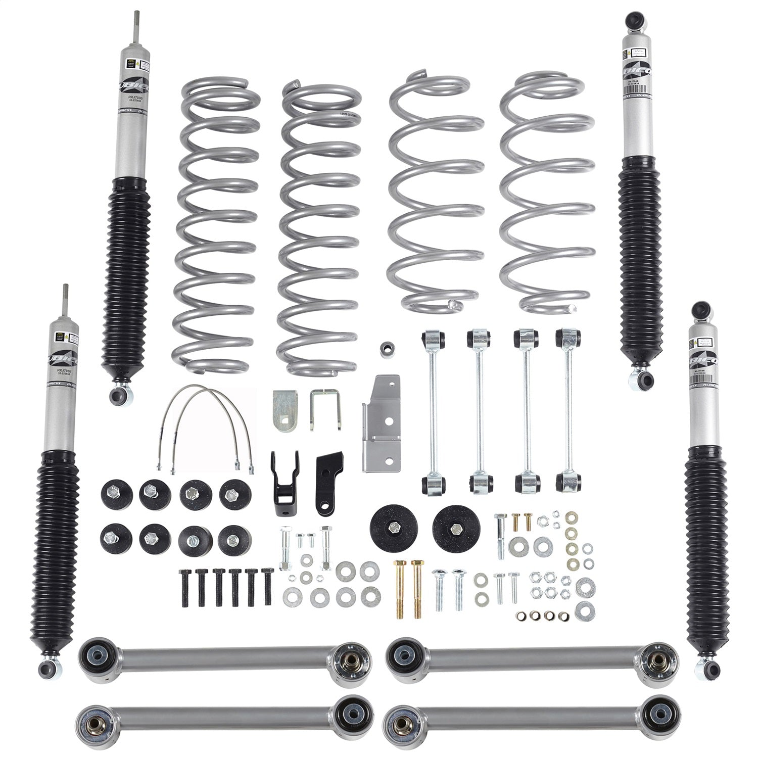 Rubicon Express RE7003M Super-Flex Suspension Lift Kit w/Shocks Rubicon Express RE7003M