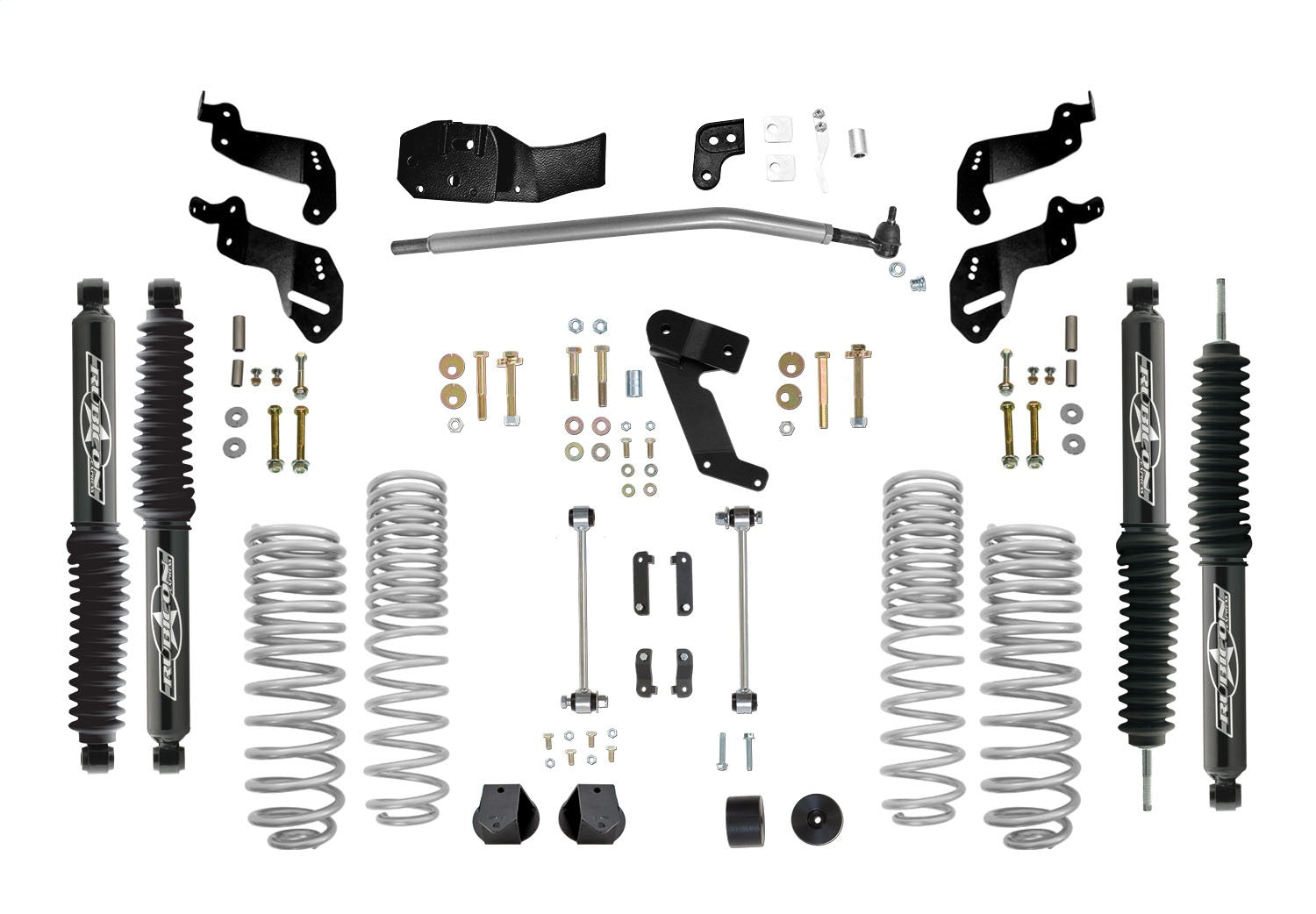 Rubicon Express RE7125PT Progressive Coil Sport Lift Kit w/Shocks Rubicon Express RE7125PT