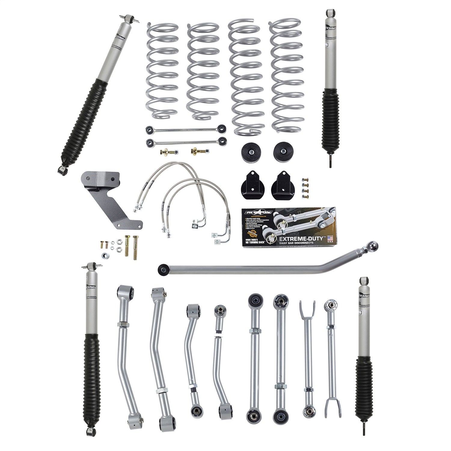 Rubicon Express RE7127M Super-Flex Suspension Lift Kit w/Shocks Rubicon Express RE7127M