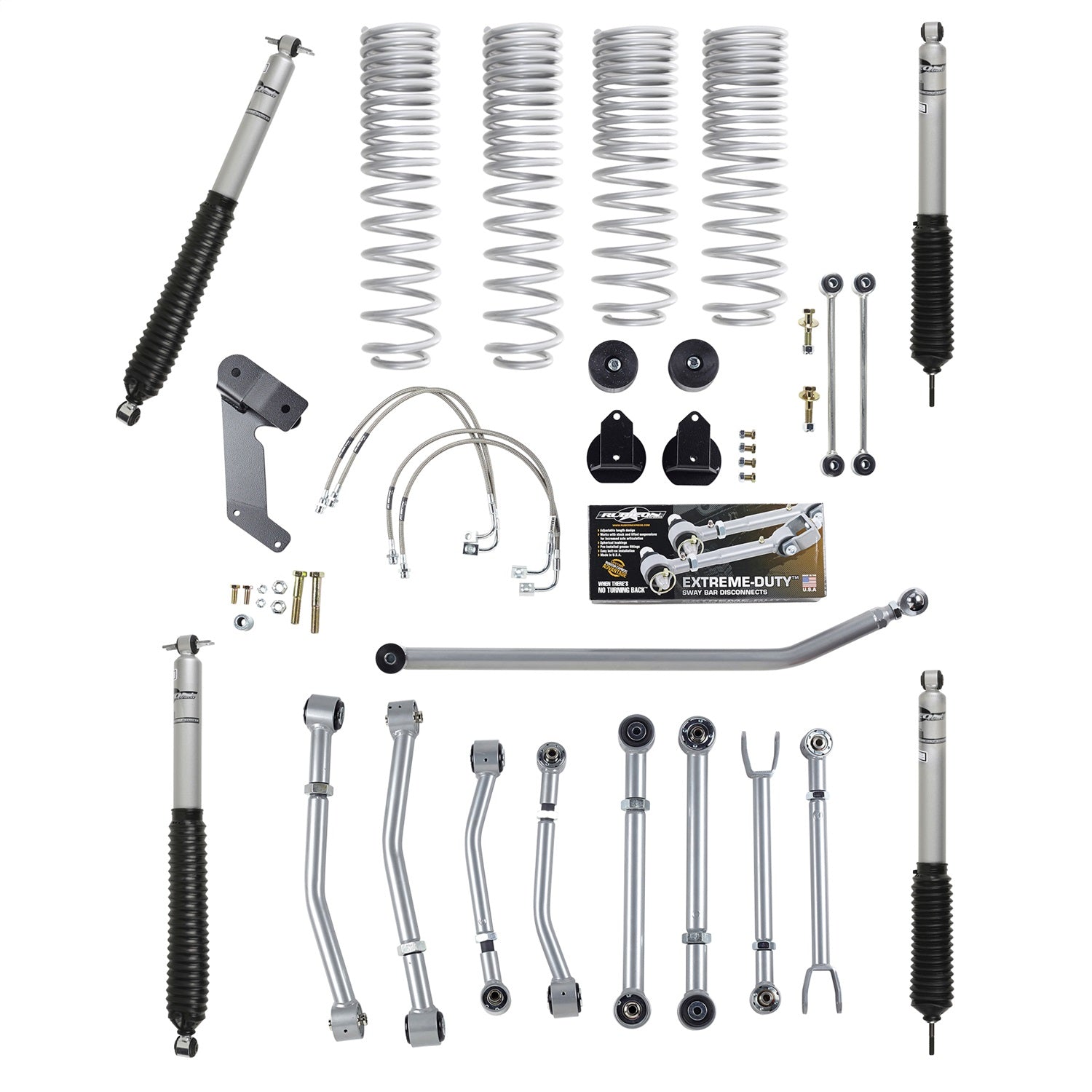 Rubicon Express RE7127PM Super-Flex Suspension Lift Kit w/Shocks Rubicon Express RE7127PM